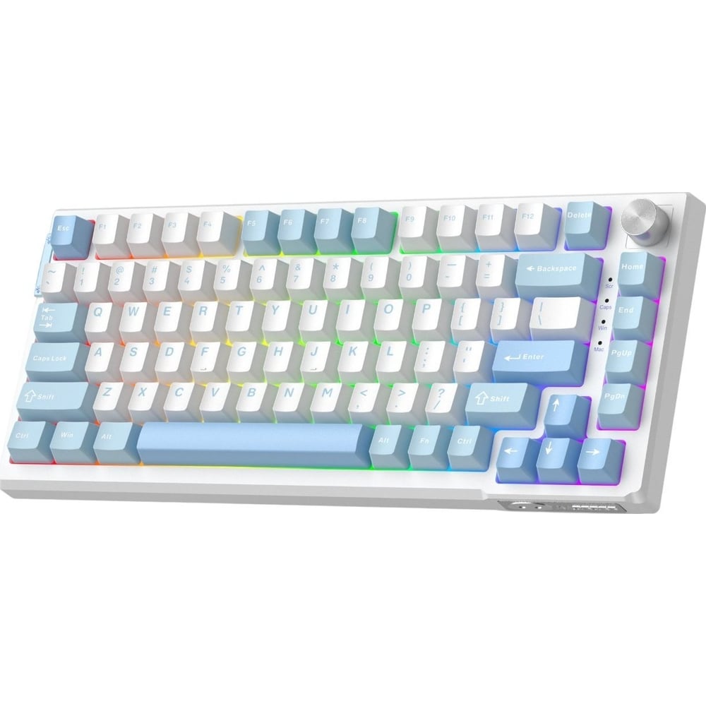 Клавіатура MageGee SKY 81 RGB Pink Bear Switch Ice Sea Blue (6971969728844-UA)